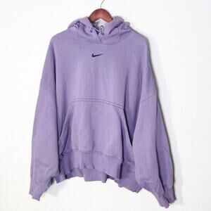 Nike Women’s Hoodie XXL Streetwear Athleisure Sportswear Casual Plus Sz Lavender